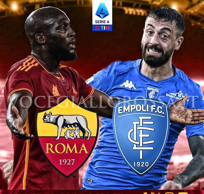 Roma-Empoli - La copertina del match. GRAFICA!