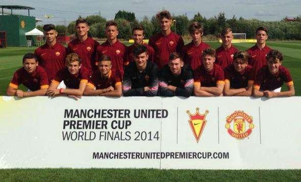 MANCHESTER UNITED PREMIER CUP 2014 - AS Roma vs Waitakere City FC 1-1. A segno Cappa