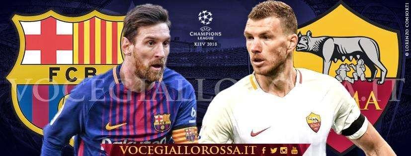 Barcellona-Roma - La copertina