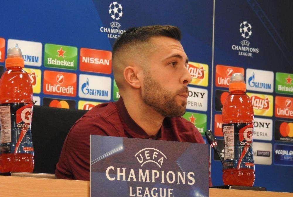 CIUDAD DEPORTIVA - Jordi Alba: "Spero di ripetere il 6-1. Buona notizia l'assenza di Ünder". FOTO! VIDEO!