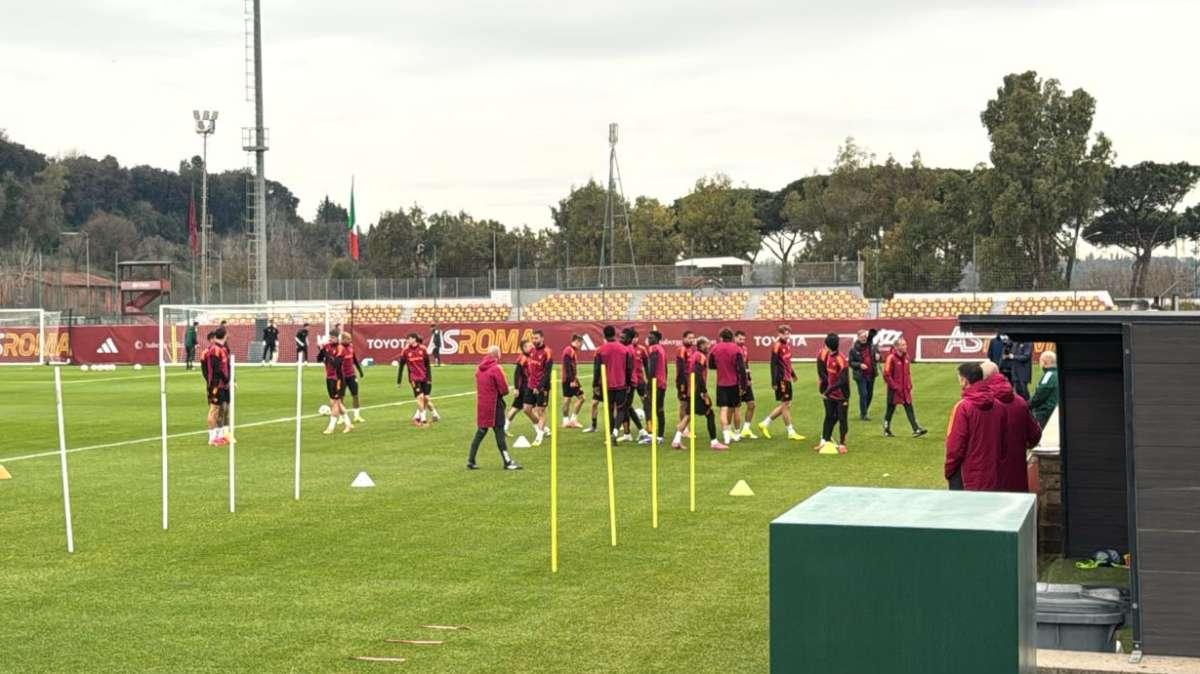 Allenamento odierno - Differenziato in campo per Soulé