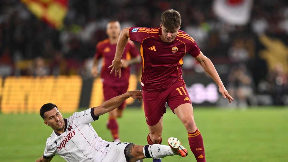 Roma-Bologna 1-0 - Wesley regala prima vittoria stagionale ai giallorossi 