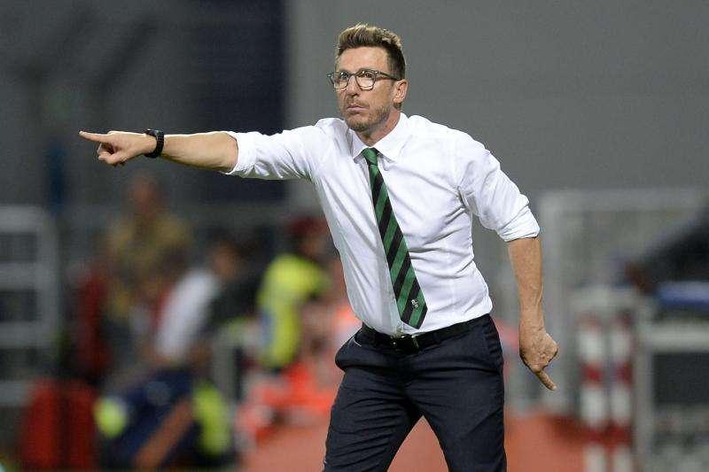 Di Francesco: "Abbiamo disputato un grandissimo primo tempo. Non siamo abituati a giocare così spesso"