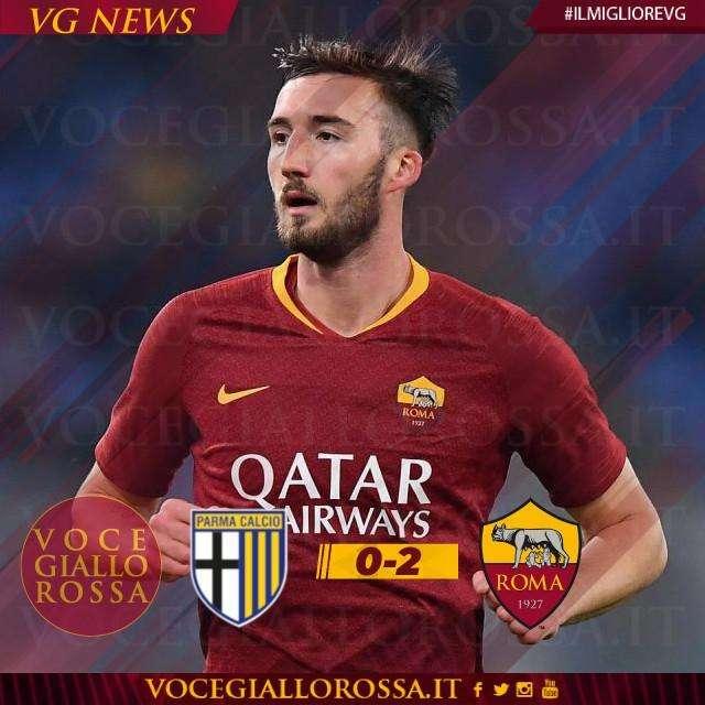 #IlMiglioreVG - Cristante è il man of the match di Parma-Roma 0-2. GRAFICA!