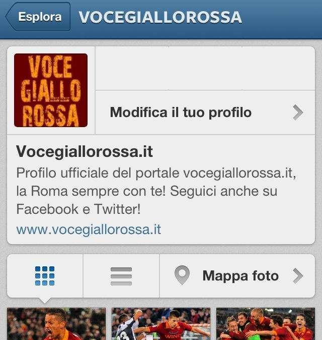 Vocegiallorossa è su Instagram!