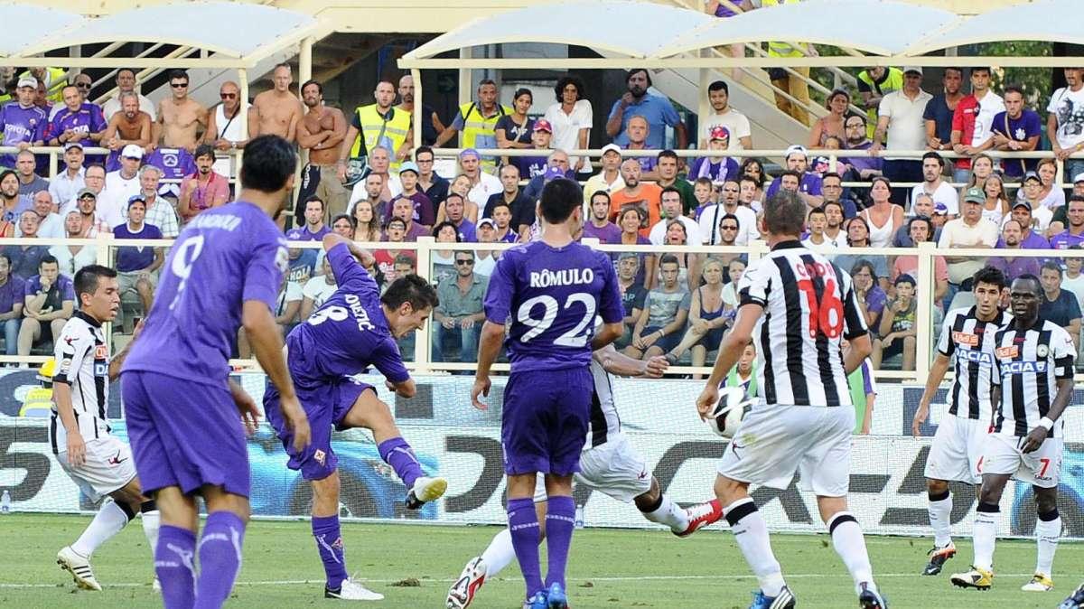 Serie A, Fiorentina-Udinese 2-1: doppietta per Jovetic che risponde a Maicosuel