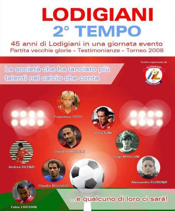 Lodigiani 2° tempo - L'evento per festeggiare i 45 anni dell’AS Lodigiani 1972