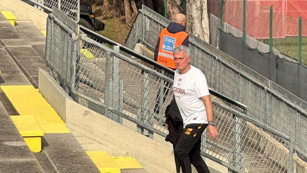 Tiago Pinto al Tre Fontane per Roma Primavera-Atalanta, arrivato anche Mourinho. FOTO! VIDEO!