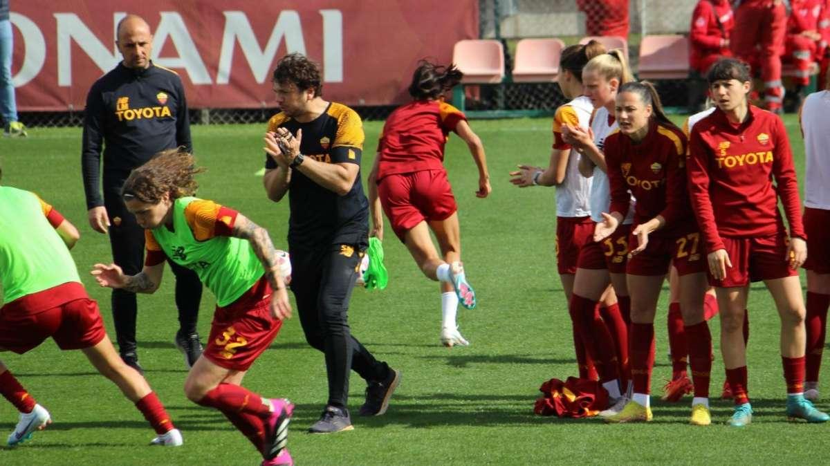 Roma Femminile, continua la preparazione alla finale di Coppa Italia. VIDEO! 