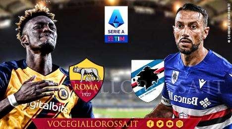 Roma-Sampdoria 1-1 - Finisce con un pareggio il 2021 dei giallorossi