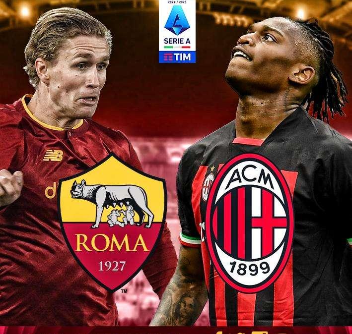Roma-Milan - La copertina del match. GRAFICA!