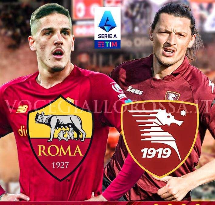 Roma-Salernitana - La copertina del match. GRAFICA!