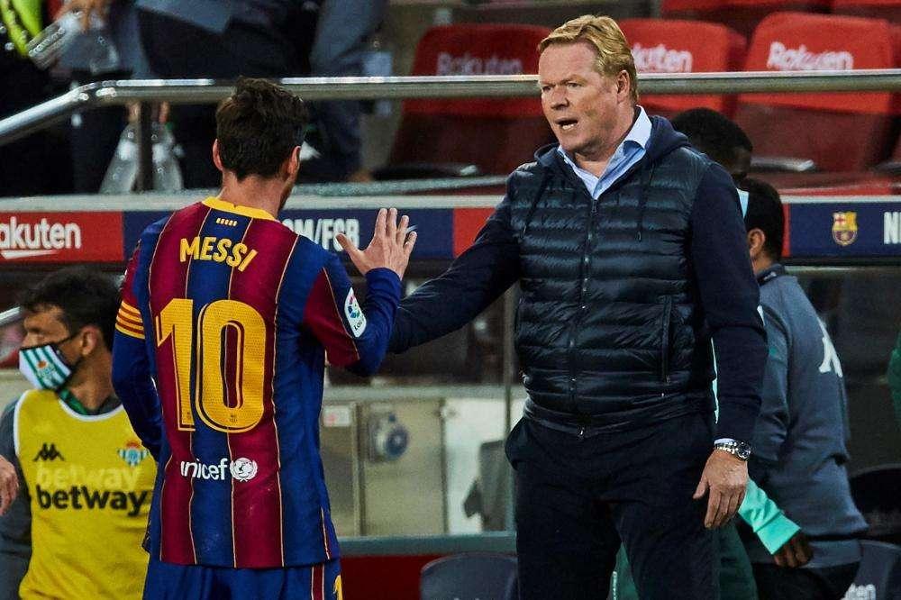 Barcellona, Koeman: "Messi mascherava i problemi di squadra"