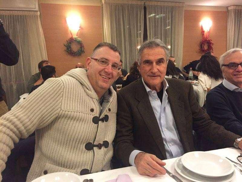 Venerdì scorso la cena di Natale del Roma Club Romagna Giallorossa