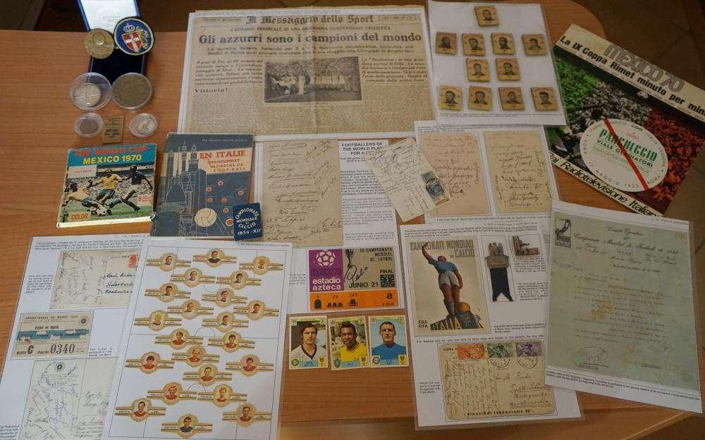 "Il mondo del calcio nei francobolli" in mostra a Napoli