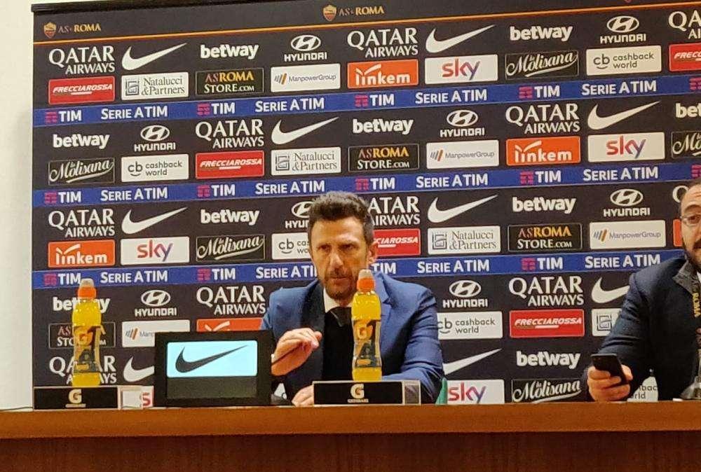 Di Francesco: "Zaniolo è aggressivo, determinato, voglioso. Domani gioca". VIDEO!