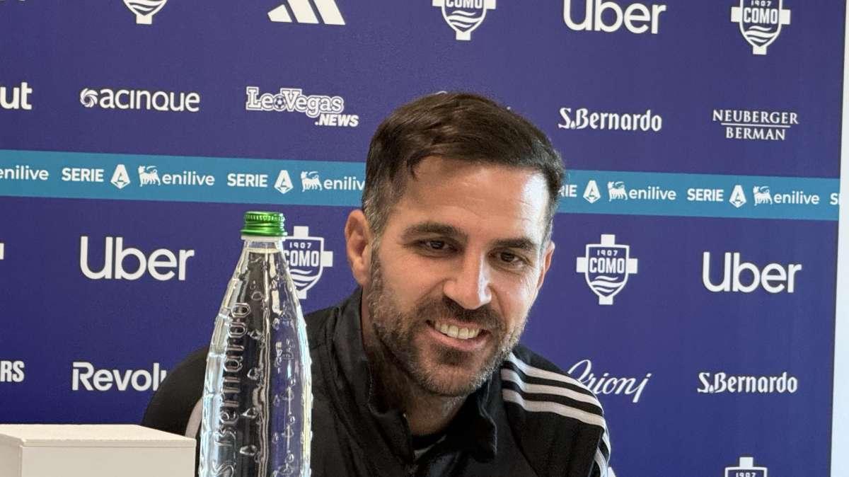 Como, Fabregas: "La partita contro la Roma sarà fondamentale. Gasperini ha creato una metodologia mostruosa. Andremo all'Olimpico con la nostra idea"