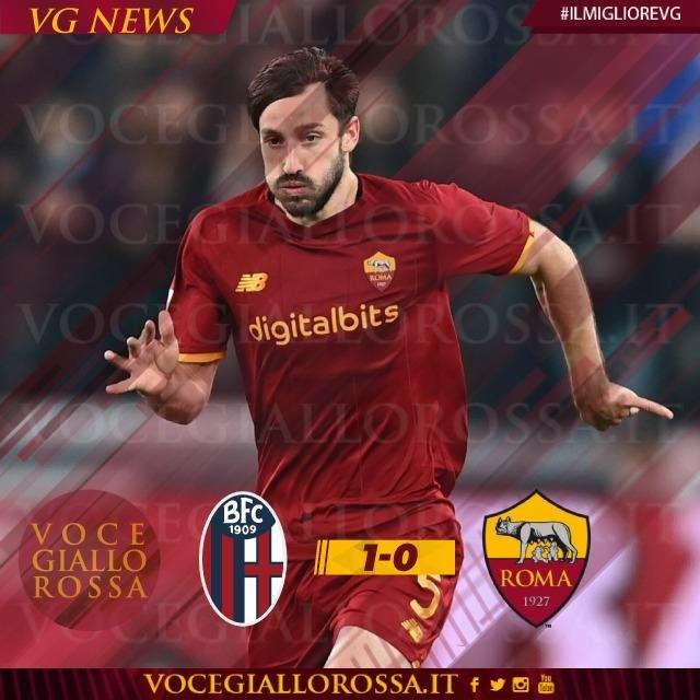 #IlMiglioreVG - Matias Vina è il  man of the match  di Bologna-Roma 1-0. GRAFICA!