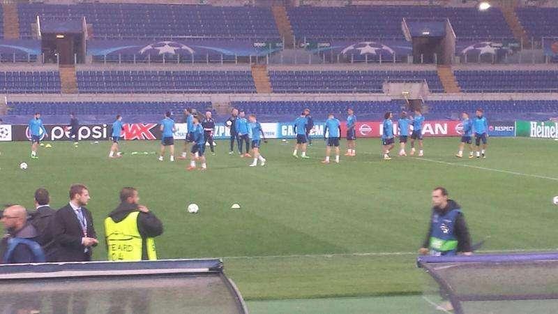OLIMPICO - La rifinitura del Real Madrid. FOTO! VIDEO!