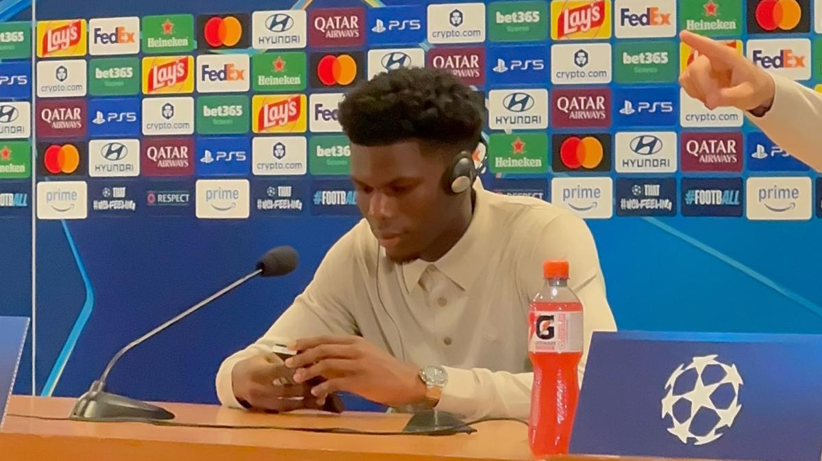 Conferenza stampa - Tchouameni: "La Roma è una grande squadra, sarà dura. Ma vogliamo vincere"