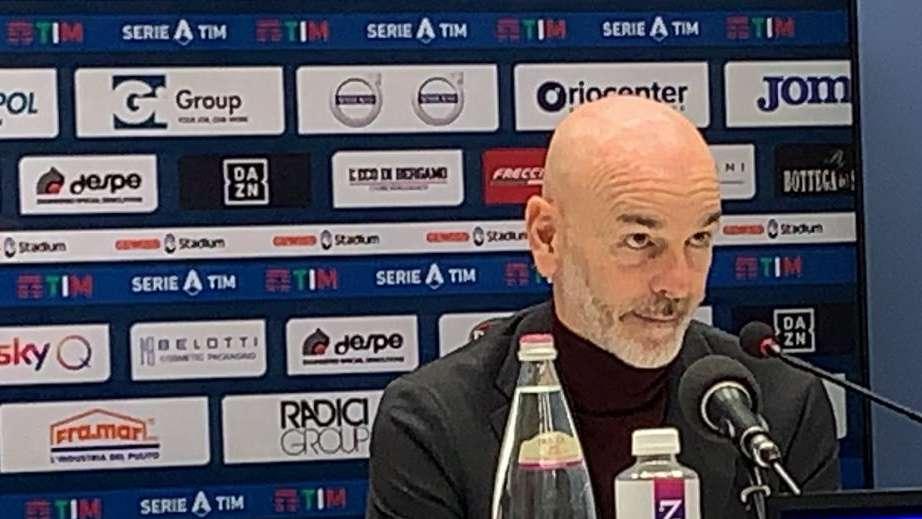 Milan, Pioli: "La Roma gioca bene anche senza Dzeko. Sarà uno scontro per la Champions League. Out Mandzukic e Bennacer"