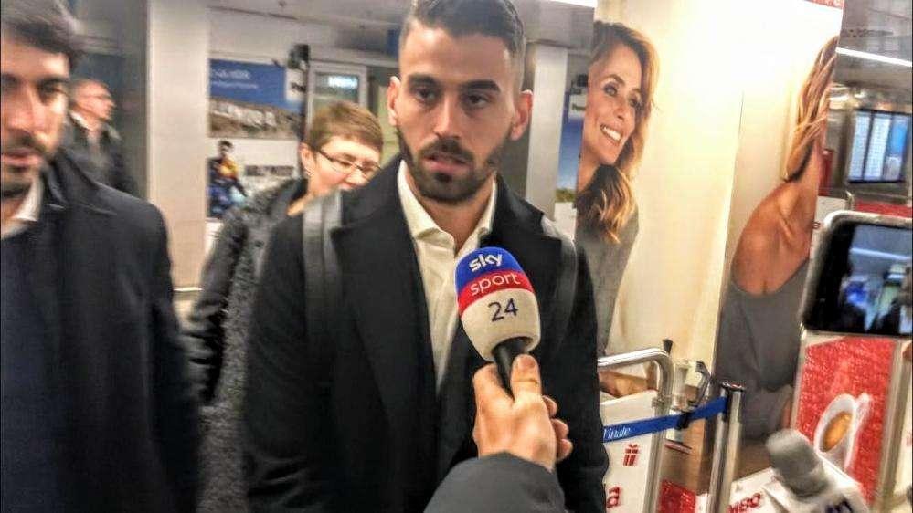 Le reazioni di Spinazzola e Politano dopo il mancato scambio