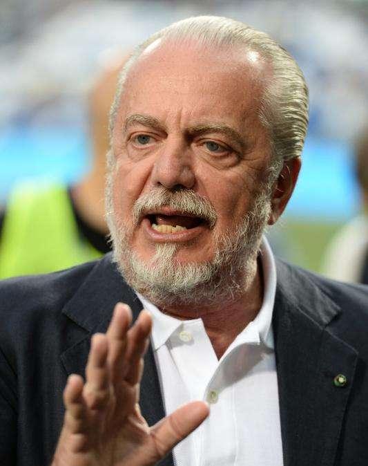 Napoli, De Laurentiis: "Roma è un cesso, come il San Paolo"