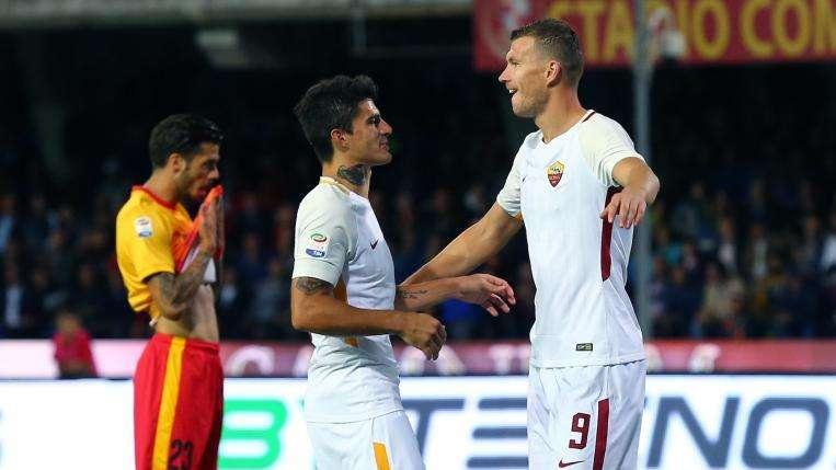Benevento-Roma 0-4 - Doppietta di Dzeko e due autogol alla prima contro il Benevento. FOTO! VIDEO!