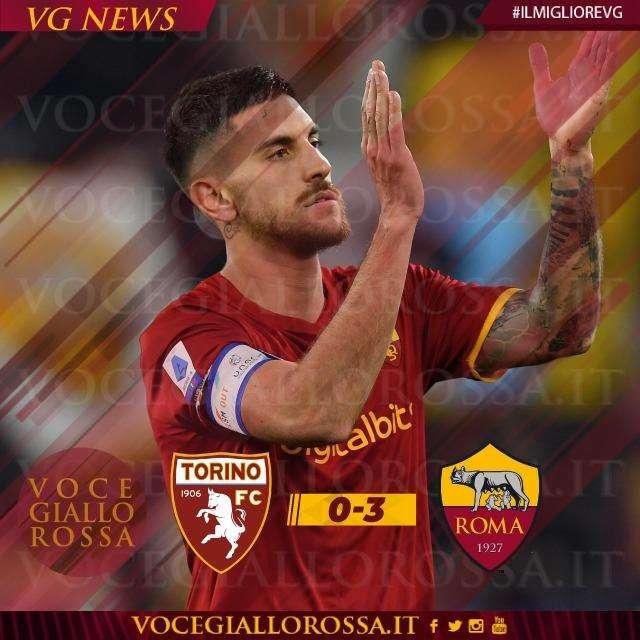 #IlMiglioreVG - Lorenzo Pellegrini è il man of the match di Torino-Roma 0-3. GRAFICA!