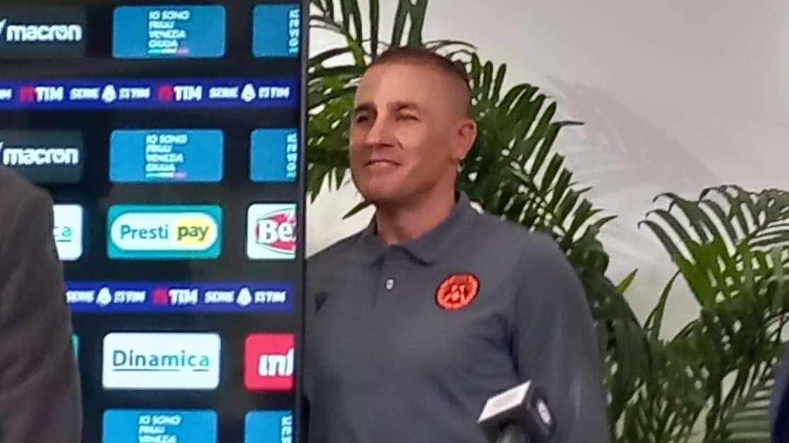 Udinese, Cannavaro: "20 minuti contro la Roma? Non mi era mai successo ma mi aspetto una partita vera. I giallorossi non si risparmieranno"