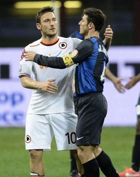 Twitter AS Roma, Zanetti su Totti: "Affrontarlo tante volte in campo per me è stato un grandissimo onore" VIDEO!