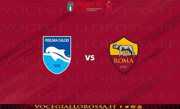 UNDER 14 PRO - Delfino Pescara 1936 vs AS Roma 1-2