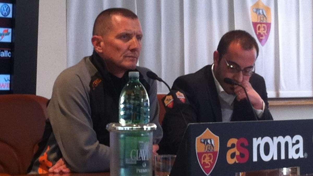 Andreazzoli: "Difesa a 3? Decidiamo domani. Se sta bene, Osvaldo gioca". FOTO!
