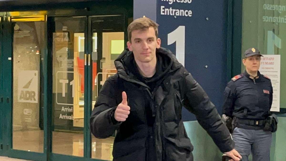 FIUMICINO - Llorente è atterrato nella Capitale. FOTO! VIDEO!