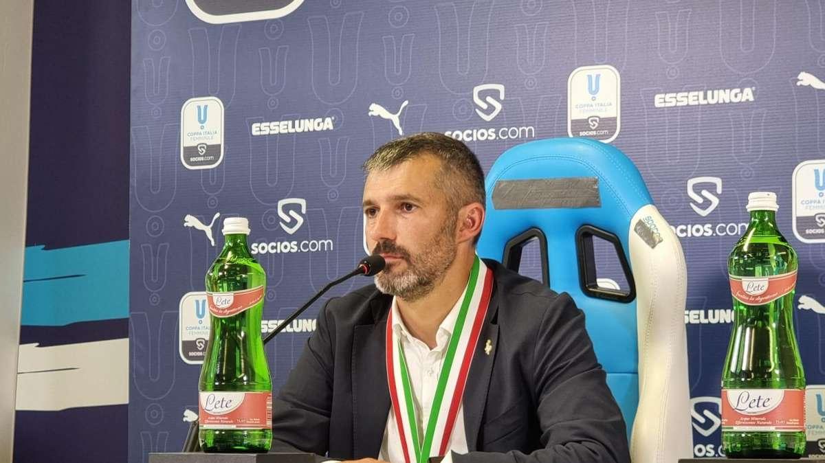 Roma Femminile, Spugna: "Abbiamo mantenuto il gioco per 80 minuti, è mancato il colpo del K.O. L'espulsione? È stato un nostro errore". FOTO!