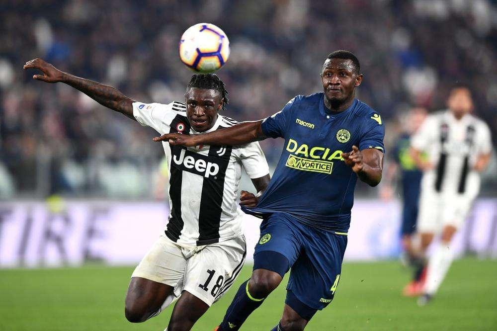 Udinese, Opoku a rischio per la Roma: pronto De Maio