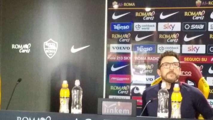 TRIGORIA - Di Francesco: "Pretendo più concentrazione fino alla fine della stagione. Dzeko giocherà, De Rossi convocato". FOTO!