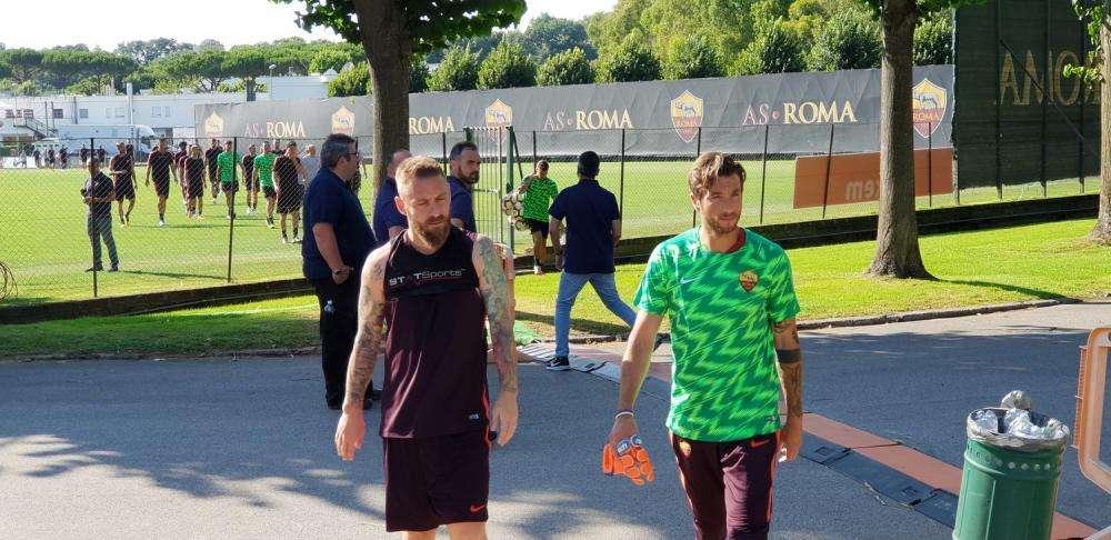TRIGORIA - Terminato anche l'allenamento dei portieri. Appuntamento oggi pomeriggio per la seduta pomeridiana aperta ai tifosi