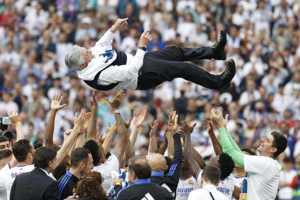 Real Madrid, Ancelotti: "Fiero di quello che ho fatto, oggi è solo festa"