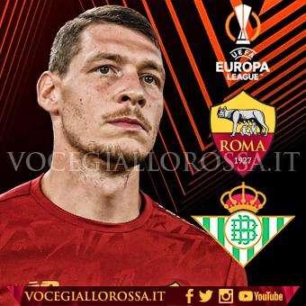 Roma-Real Betis - La copertina del match. GRAFICA!