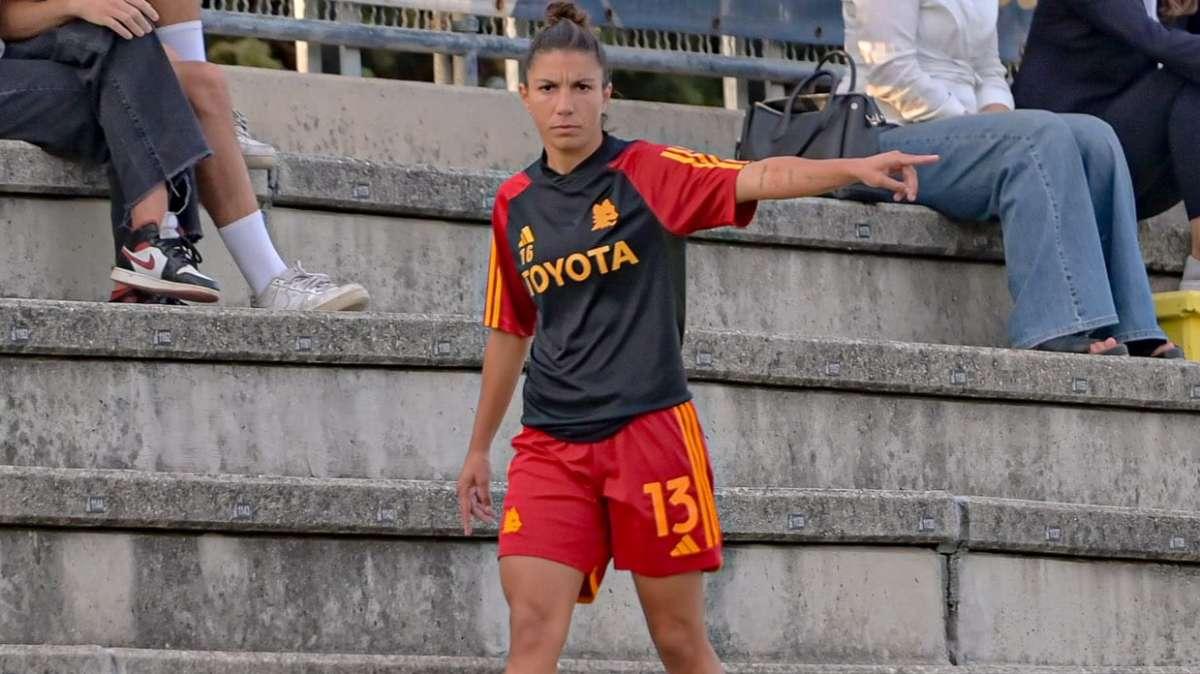Roma Femminile, lesione di primo grado al bicipite femorale per Bartoli. Out contro la Juventus
