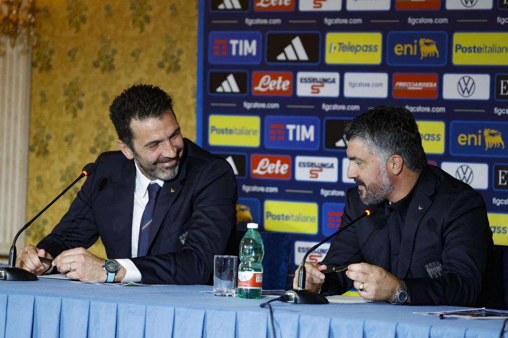 Gattuso a Formello, il ct azzurro fa visita alla Lazio