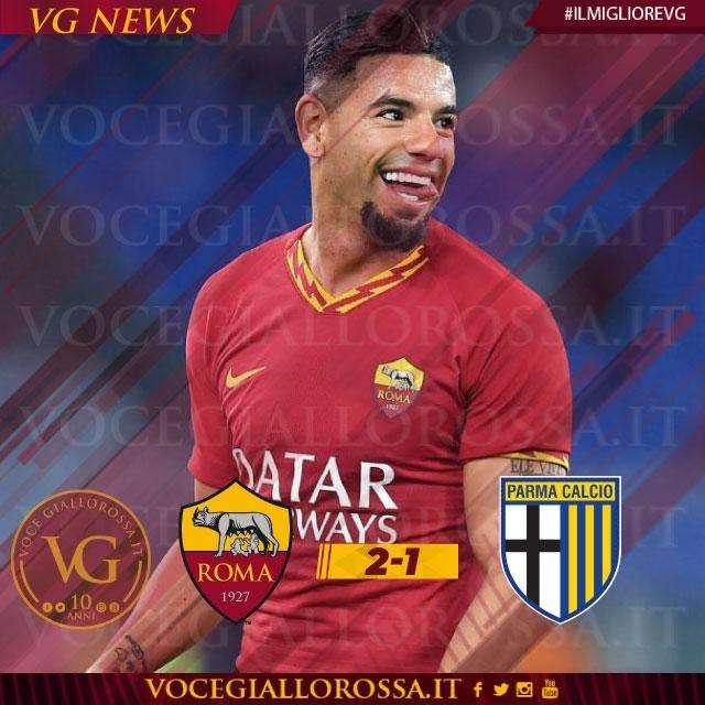#IlMiglioreVG - Bruno Peres è il man of the match di Roma-Parma 2-1. GRAFICA!