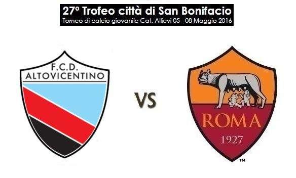 27° TROFEO CITTÀ DI SAN BONIFACIO - FCD Altovicentino vs AS Roma 2-3