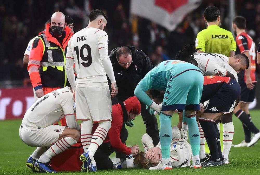 Milan, danno ai legamenti per Kjaer: il difensore sarà operato