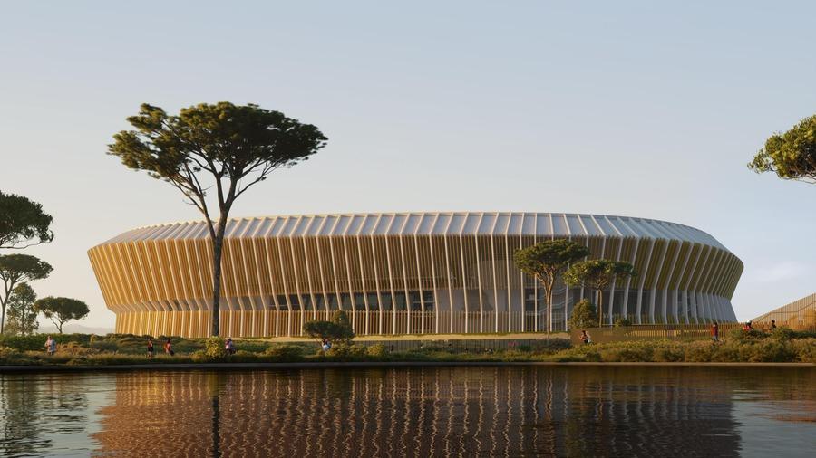 Nuovo stadio della Roma - Ripresi gli scavi, Gualtieri: "Lo stadio si farà". Fuksas: "Pietralata è il luogo migliore"