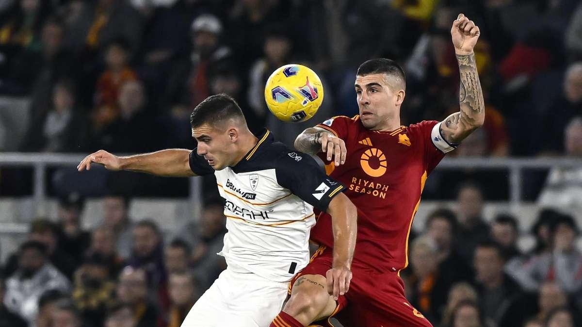 Roma con più di 2000 partite del Lecce in Serie A