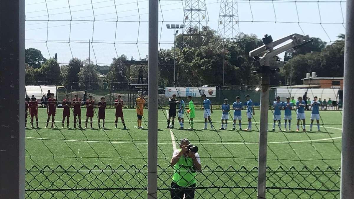 U14 PAGELLE LAZIO-ROMA 1-1 - Loreti intraprendente