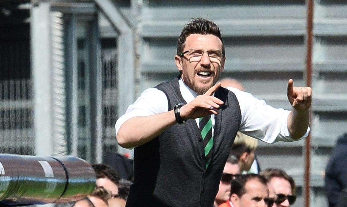 Sassuolo, Di Francesco: "Il rigore? Non siamo tutelati, l'arbitro doveva prendersi le sue responsabilità"