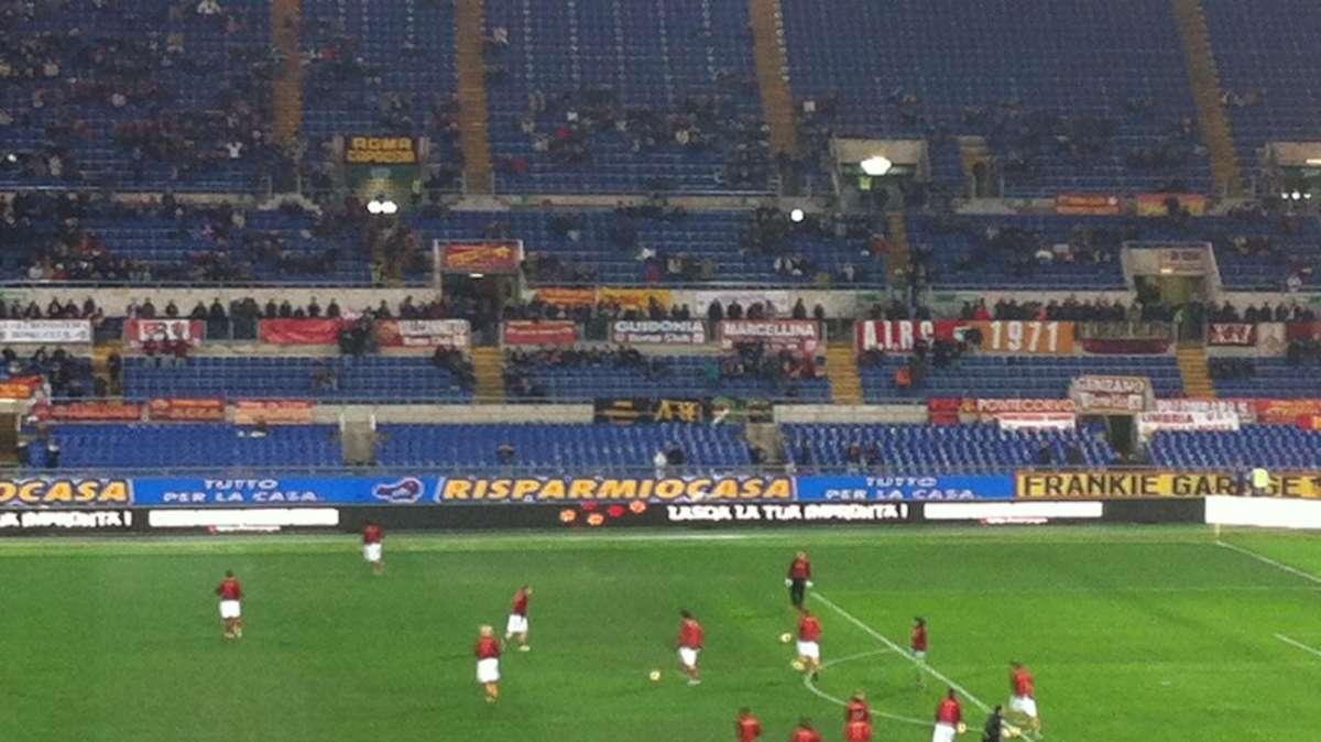 Roma-Inter 2-1, finisce la partita. Tutti i gol nel primo tempo. Palacio risponde a Florenzi e Destro.  FOTO!